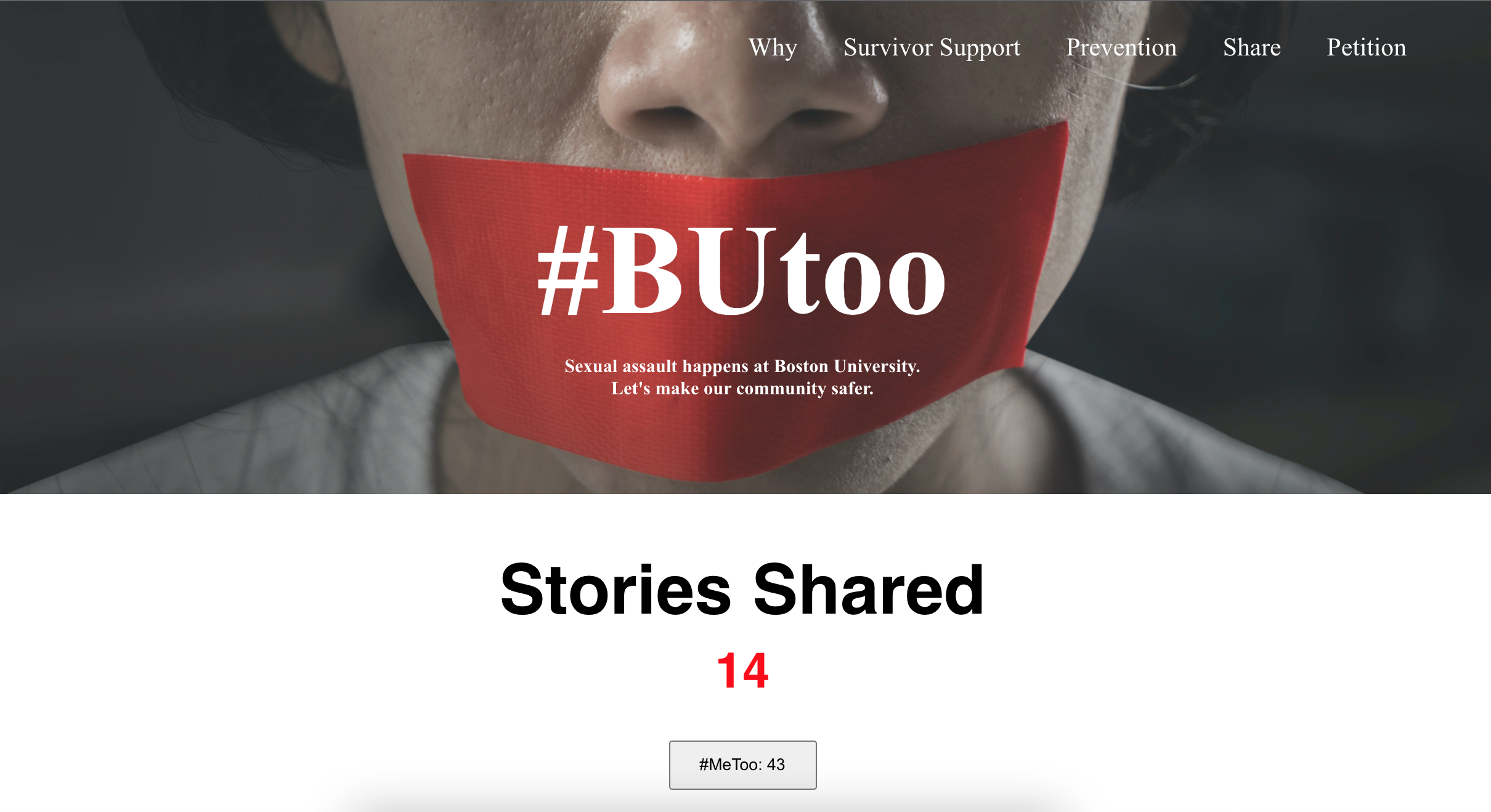 Anonymous forum project